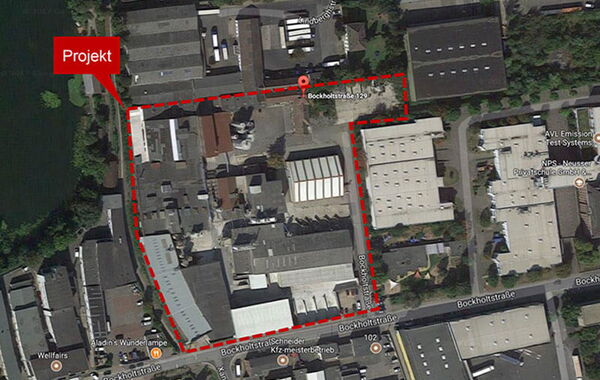 21.000m² Gewerbegrundstück im Neusser Barbaraviertel
